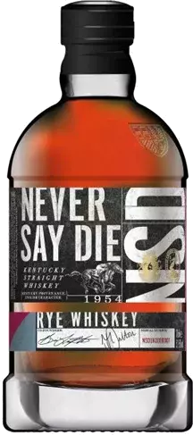 Never Say Die Rye Whiskey 750m