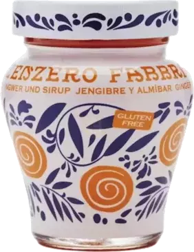 Fabbri Ginger In Syrup Ceramic Vase