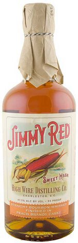 High Wire Distilling Co Jimmy Red Bourbon Whiskey Finished In Peach Brandy Casks South Carolina