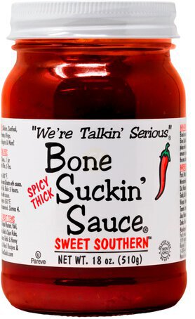 Bone Suckin Hot And Thicker Bbq Sauce