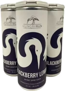 HUNGRY RUN BLACKBERRY LEMON WINE SPRITZER, 12OZ CAN