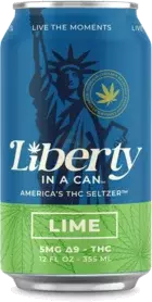Liberty In A Lime D9 5mg Cans