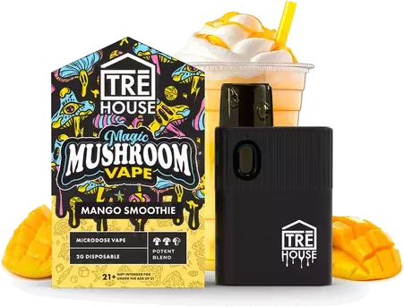 magic mushroom vape Tre House Magic Mushroom Vape Mango Smoo