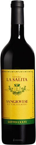 La Salita Vino Rosso Red Blend Italy