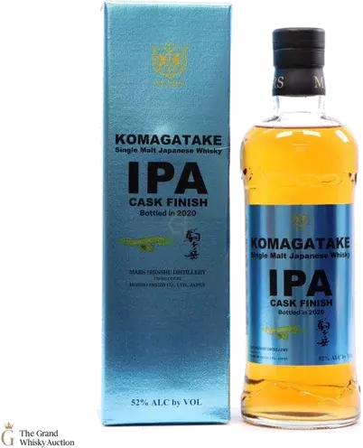 Komagatake Single Malt Japanese Whisky IPA Cask Finish Mars Shinshu 52 Abv