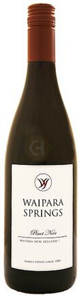 Waipara Springs Pinot Noir Nz Pinot Noir