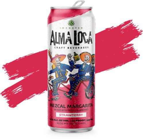 Alma Loca Strawberry Tequila Cocktail