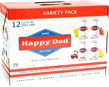 Happy Dad Hard Seltzer Variety