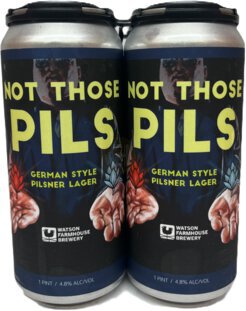 Watson Farmhouse Brewery Not Those Pils German Style Pilsner