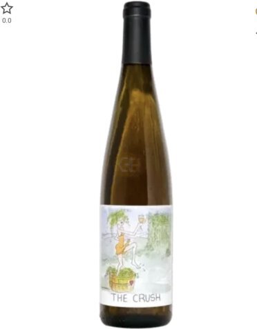 The Crush Pinot Gris Orange France Alsace Organic