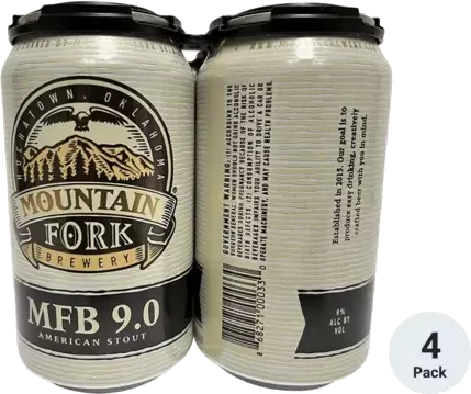 Mountain Fork Mfb Stout 4pk