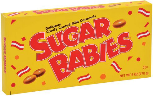 Sugar Babies Delicious Candy Coated Milk Caramels Theater
