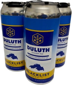 Blacklist Duluth Golden Ale 4pk Cans