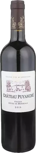 Puyanche Francs Cotes De Bordeaux Rouge