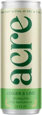Brew Acre Ginger & Lime 10mg Thc & 10mg Cbd