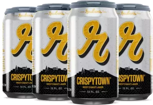 Reuben's Brews Crispytown Lager