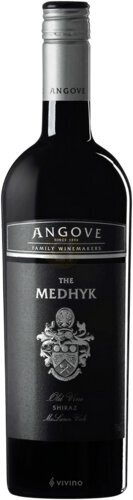 Angove Family The Medhyk Shiraz Old Vine