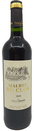 Jean Luc Baldes Malbec Du Clos Cahors