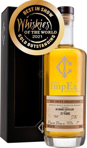 The Impex Collection 21 Years Old Orkney Islands Single Malt Scotch