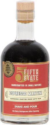 Fifth State Distillery Espresso Rum Martini