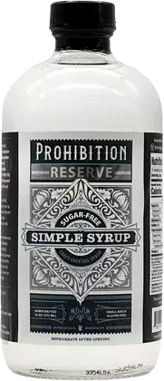 Prohibition Pure Cane Sugar Free Simple Syrup
