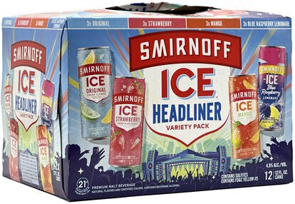 Smirnoff Ice Summer Fun Variety 12z