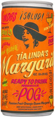 Tia Linda's Passion Fruit Orange Guave Pog Margarita