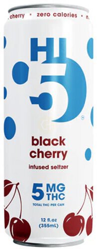 Hi Black Cherry Thc Seltzer 5mg