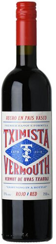 Tximista Vermouth Rojo Basque Country Spain