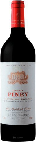 Chateau Piney 2015 Saint Emilion Grand Cru