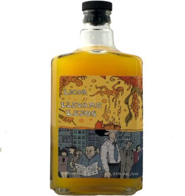Licor Llevame Lejos Maxicomistico Ginger Turmeric