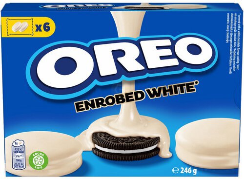 Oreo Enrobed White Chocolate 530kcal