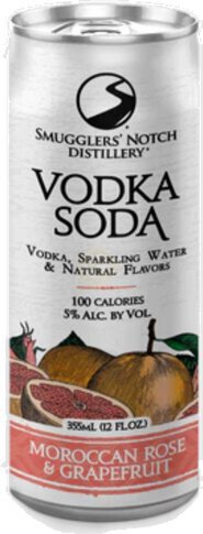 Smugglers Notch Distillery Moroccan Rose & Grapefruit Vodka