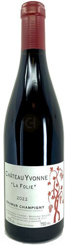 Chateau Yvonne Saumur Champigny La Folie Biodynamic Organi