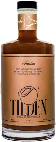 Tilden Cocktails Tandem Non Alcoholic Cocktail Vegan And No Sugar Added Tart Cherry Bitter Orange American Oak