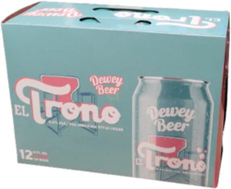 Dewey Beer El Trono Mexican Lager