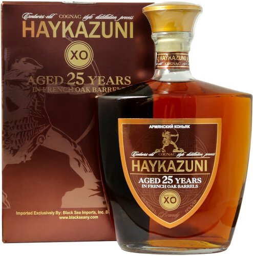 Haykazuni Armenian Brandy Xo 25yr