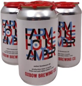 Oxbow Brew Farm House Amber