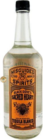 Misguided Spirits Black Doves Sacred Heart Tequila Blanco 1liter Regular