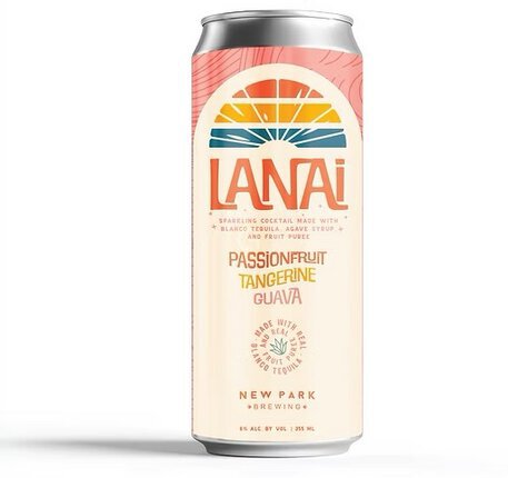NEW PARK LANAI PASSIONFRUIT TANGERINE GUAVA CANS 4PK