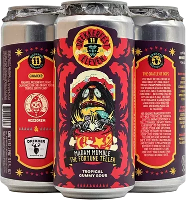 Drekker Madam Mumble The Fortune Teller Tropical Gummy Sour