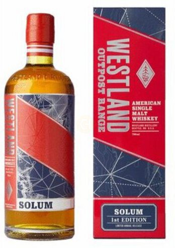 Westland Outpost Range Solum 1st Edition American Single Malt Whiskey