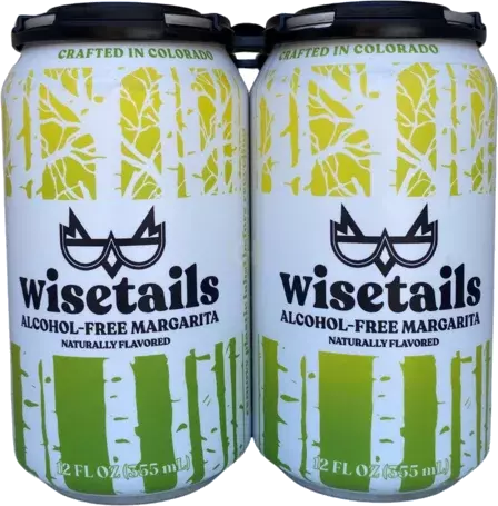 Wisetails Alcohol Free Margarita 4pc