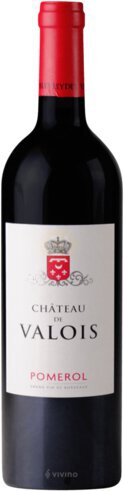 Chateau De Valois Pomerol Stained Label
