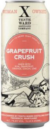 Tenth Ward Grapefruit Crush Single Bub