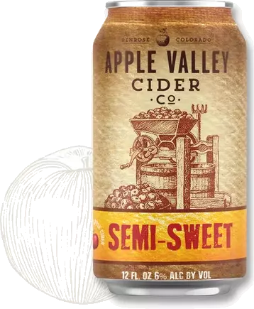 Apple Valley Semi Sweet Cider