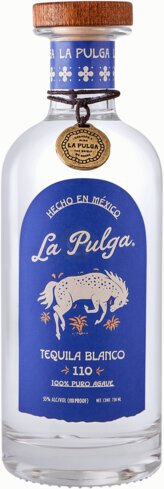 La Pulga Tequila Blanco 110 100 Puro Agave