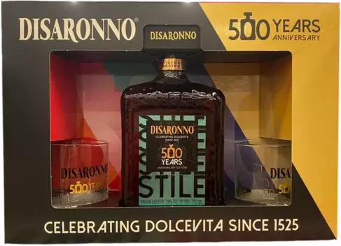 Disaronno 500yr Gift Set 750b
