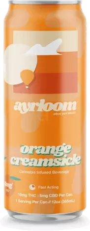 Ayrloom Orange Creamsicle Hemp Sparkling Water