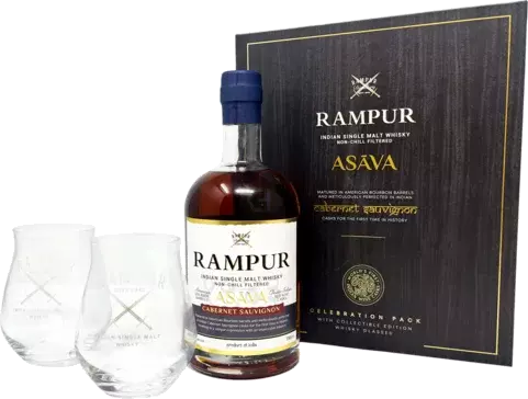 Rampur Asava with 2 Glasses